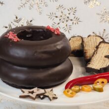 Baumkuchen mit Vollmilch Schokolade Chiligeschmack - 2 Ringe